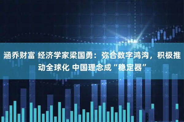 涵乔财富 经济学家梁国勇：弥合数字鸿沟，积极推动全球化 中国理念成“稳定器”