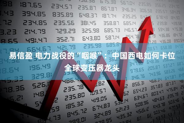 易信盈 电力战役的“咽喉”：中国西电如何卡位全球变压器龙头