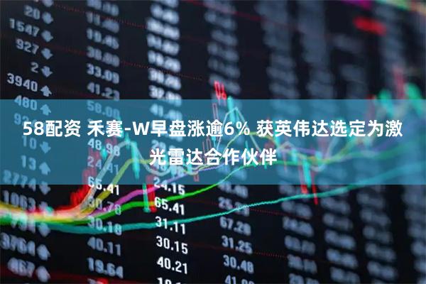 58配资 禾赛-W早盘涨逾6% 获英伟达选定为激光雷达合作伙伴